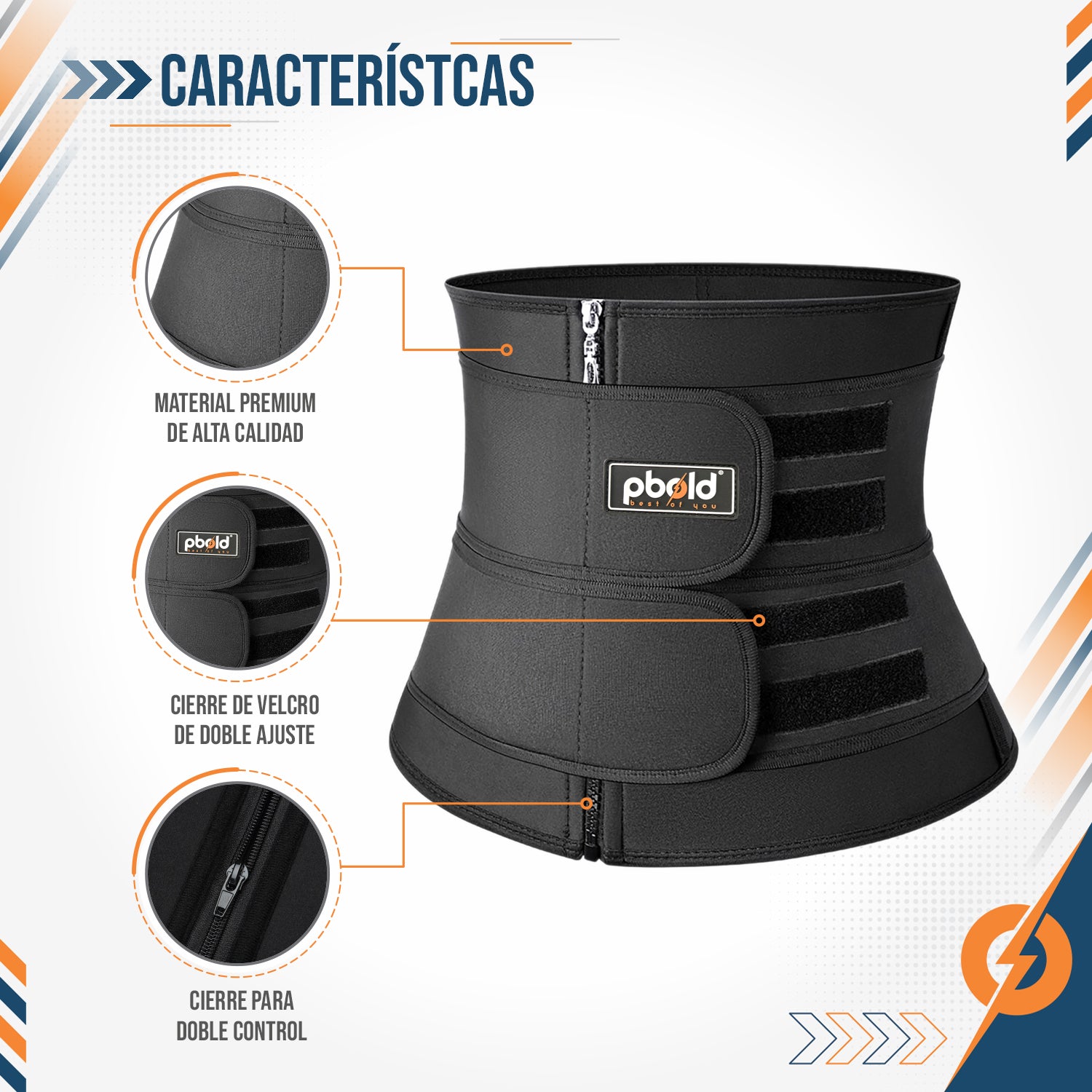 🔥 Cinturilla Reductora Efecto Sauna